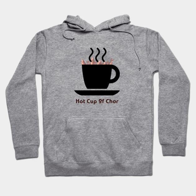 hot cuppa cup of char (cup of tea) fish Hoodie by ownedandloved